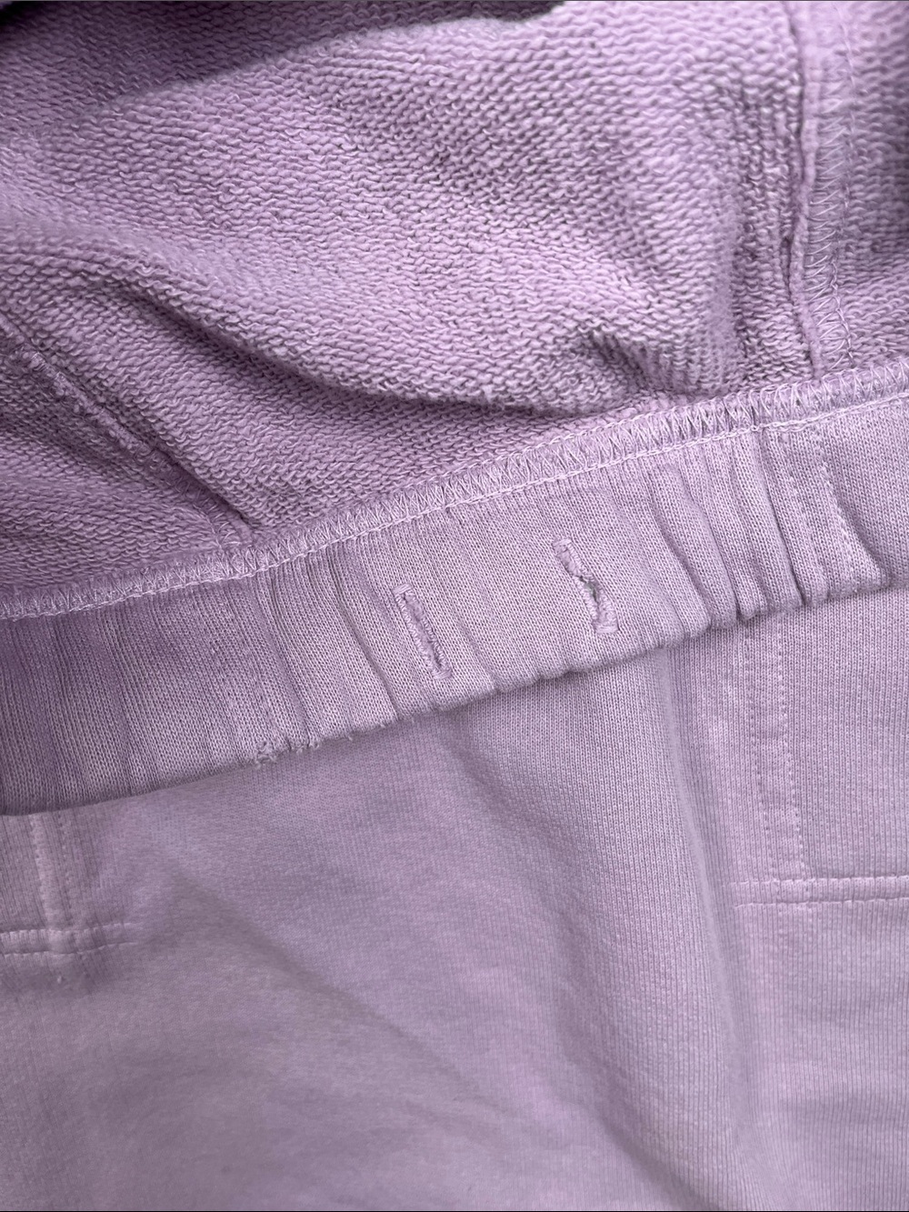 Nili Lotan S Purple 100% Cotton Harem Pocket French Terry Sweatpants - Picture 7 of 12